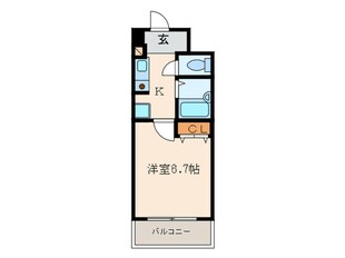 アクティ塚口の物件間取画像